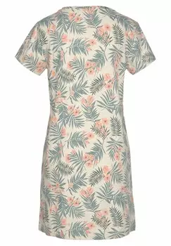 Ночная рубашка LASCANA, зеленый