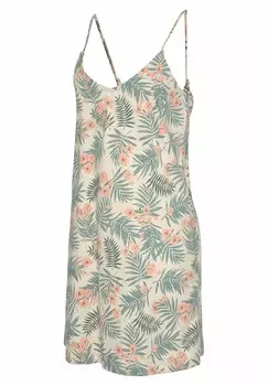 Ночная рубашка LASCANA, зеленый