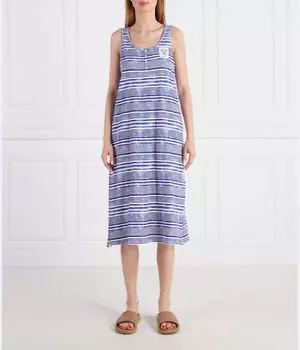 Ночная рубашка Lauren Ralph Lauren Regular Fit, белый