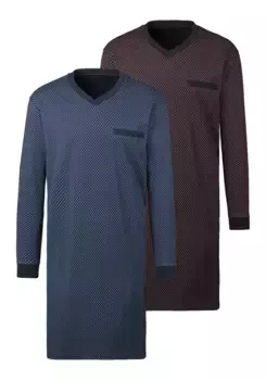 Ночная рубашка le jogger (2 шт.), удобной ширины, синий