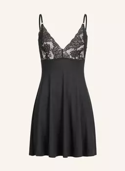 Ночная рубашка лене erlich textil, черный