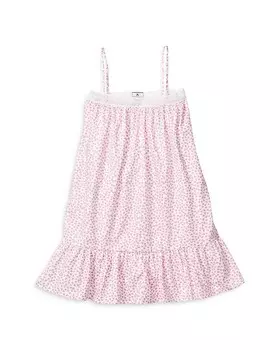 Ночная рубашка Lily для маленьких девочек с сердечками - Baby, Little Kid, Big Kid Petite Plume, розовый