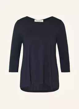 Ночная рубашка Marc O'Polo Schlafmit 3/4-Arm, темно-синий
