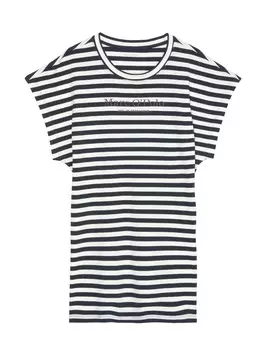 Ночная рубашка Marc OPolo Bodywear Organic Cotton, цвет dark navy stripe