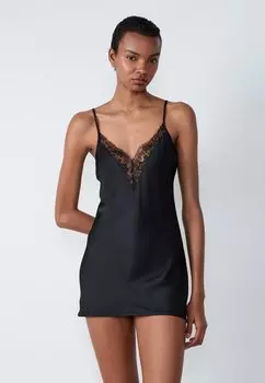 Ночная рубашка MASCARADE Etam, черный