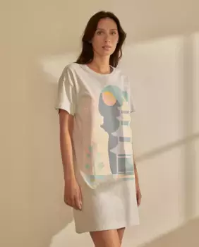 Ночная рубашка Мулан Easy Wear, серый