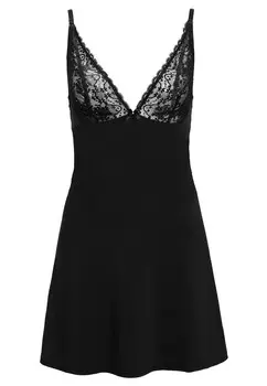Ночная рубашка NEGLIGEE LASCANA, черный