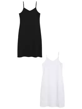 Ночная рубашка Next Nightgown, черный/белый