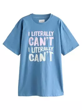 Ночная рубашка Next, синий