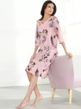 Ночная рубашка "Ночная рубашка", цвет Hellros-Bedruckt