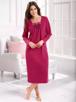 Ночная рубашка "Ночная рубашка", фуксия