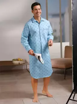 Ночная рубашка "Ночная рубашка", голубой