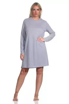 Ночная рубашка NORMANN Bigshirt, цвет blau-melange