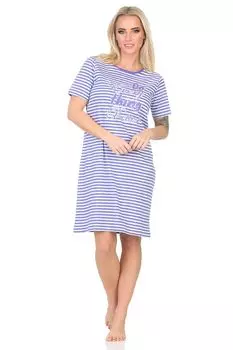 Ночная рубашка NORMANN, фиолетовый