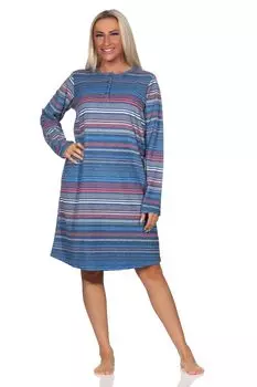 Ночная рубашка NORMANN Frottee, синий