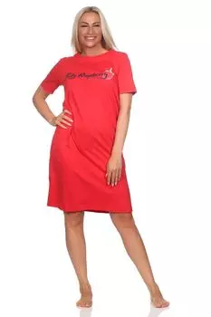 Ночная рубашка NORMANN, красный