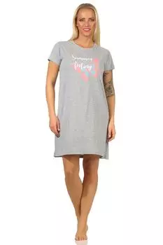 Ночная рубашка NORMANN, серый