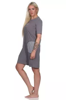 Ночная рубашка NORMANN, серый