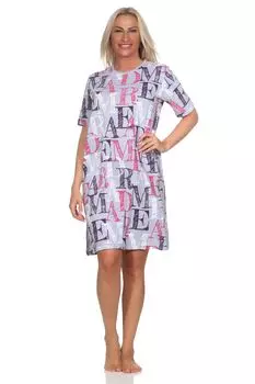 Ночная рубашка NORMANN, серый