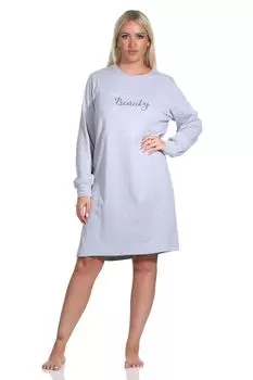 Ночная рубашка NORMANN, серый