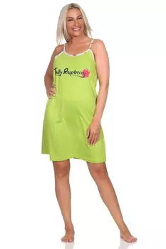 Ночная рубашка NORMANN Spaghetti Neglige, зеленый