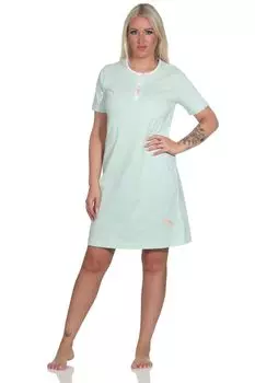 Ночная рубашка NORMANN, зеленый