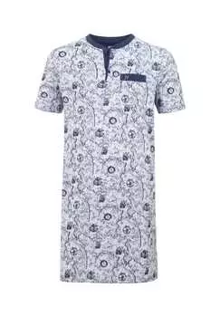 Ночная рубашка онни Jan Vanderstorm, синий