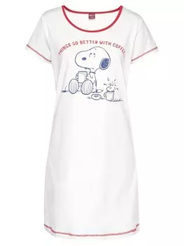 Ночная рубашка Peanuts, экрю