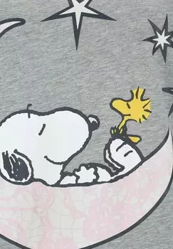 Ночная рубашка PEANUTS Peanuts, серый