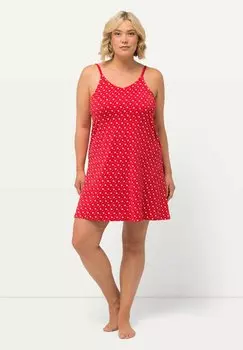 Ночная рубашка PERFECT Ulla Popken, красный