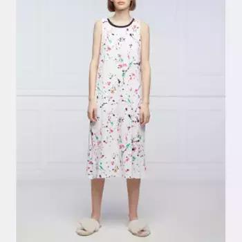 Ночная рубашка прямого кроя Dkny, белый