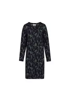 Ночная рубашка с длинным рукавом Emmy Issadore ESSENZA, цвет Darkest Blue