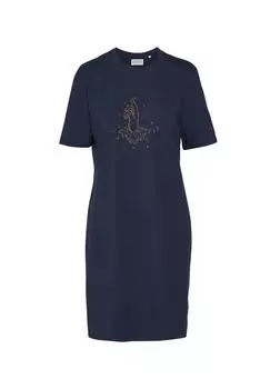 Ночная рубашка с коротким рукавом Nava Uni Covers&Co, цвет Nightblue