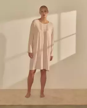 Ночная рубашка с планкой Couchel, бежевый