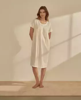 Ночная рубашка с планкой nfasis, цвет 120 Crudo