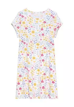 Ночная рубашка с принтом Garden Party для женщин Manguun, цвет Snow White