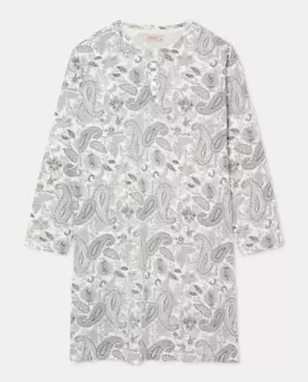 Ночная рубашка с пуговицами Couchel, черный