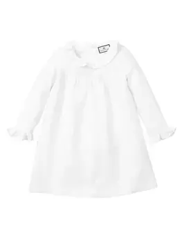 Ночная рубашка Scarlett для маленьких девочек и девочек Petite Plume, белый