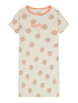 Ночная рубашка SCHIESSER Nature Love, цвет Cream/Orange