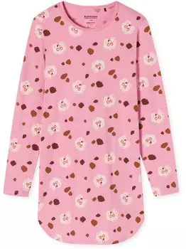 Ночная рубашка Schiesser, розовый