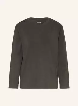 Ночная рубашка SCHIESSER SchlafMIX+RELAX, темно-коричневый