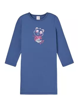 Ночная рубашка SCHIESSER, синий