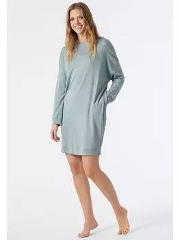 Ночная рубашка Schiesser, светло-синий