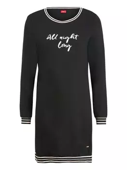 Ночная рубашка sOliver, черный