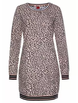 Ночная рубашка sOliver, цвет hellrosa-schwarz