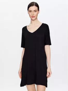 Ночная рубашка стандартного кроя Dkny, черный