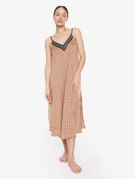 Ночная рубашка стандартного кроя Dkny, коричневый