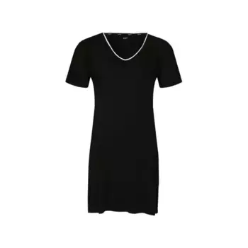 Ночная рубашка свободного кроя Dkny, черный