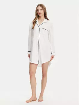 Ночная рубашка свободного покроя 4P9012 Polo Ralph Lauren, белый