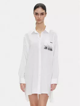 Ночная рубашка свободного покроя YI30048 Dkny, белый